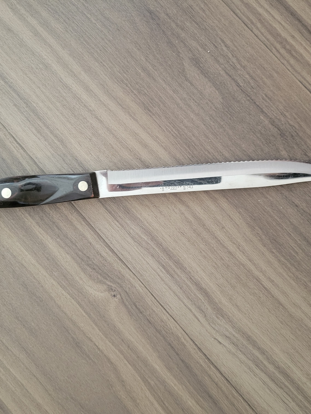 Cutco Black Handle Serrated Fillet Knife